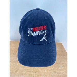 Atlanta Braves 2021 World Series Champions Baseball Cap 47 Brand OSFA Navy Blue